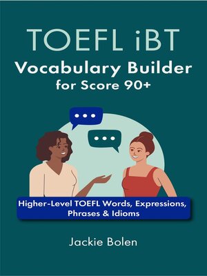 cover image of TOEFL iBT Vocabulary Builder for Score 90+
